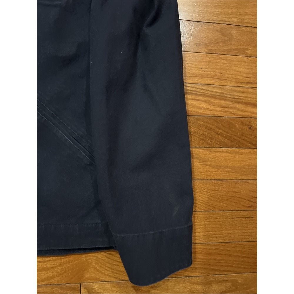 Carhartt Rugged Flex Jacket Mens XL Navy Blue OJ6306-M Relaxed Fit Workwear - Picture 8 of 16